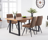 Oak Furniture Superstore Industrial Style Dining Tables