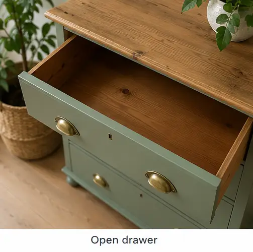 Open drawer