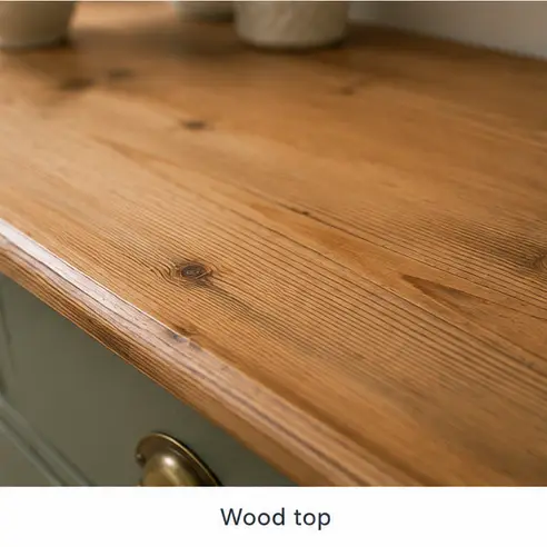 Wood top