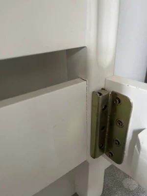 Juliette Shabby Chic Antique White Upholstered 5ft King Bed, Stunning White French bed. Quality — image 4