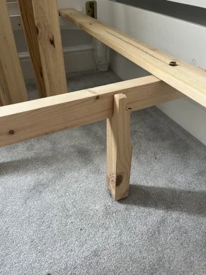 Juliette Shabby Chic Antique White Upholstered 5ft King Bed, Stunning White French bed. Quality — image 3