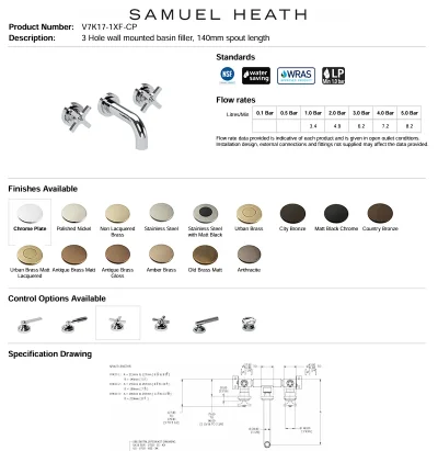 Samuel Heath - Basin Taps — image 2