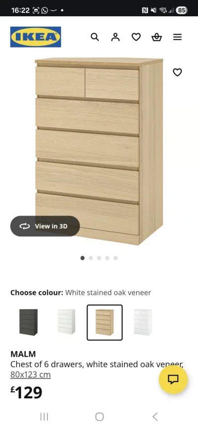 Ikea Malm Drawers — image 4