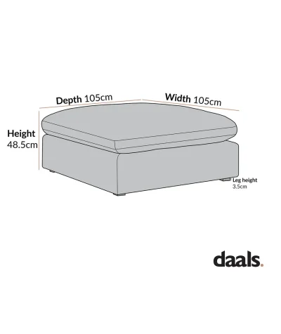Daals Beige / Linen Modular Sofa — image 4