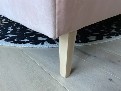 Brand new corner sofa in luxury Linwood velvet — image 4