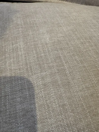 Soft truffle corner modular sofa,luxe chenille with large footstool — image 4