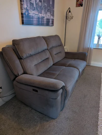 3 Seater Power Reclining Sofa & 2 Seater Sofa — image 2