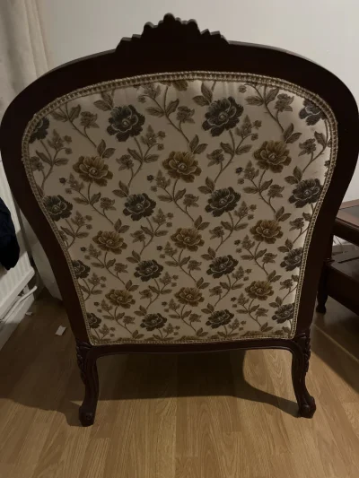 Two matching vintage armchairs — image 3