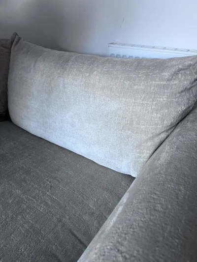 X2 Identical Neutral 3 Seater Sofas — image 9