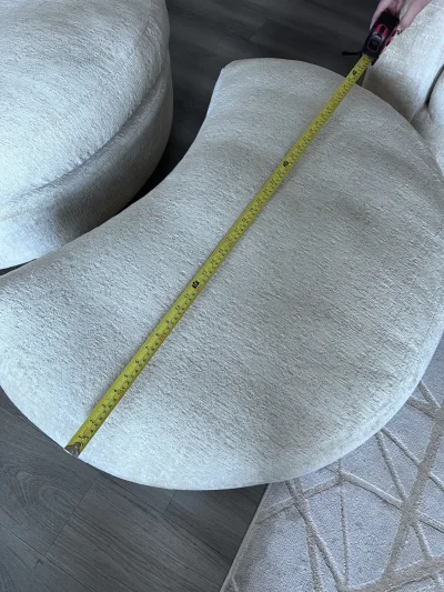 Swivel Cuddle Chair with Footstool — image 7