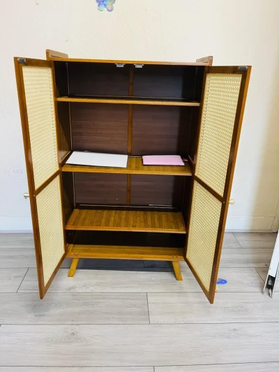 oak wood cupbard — image 4