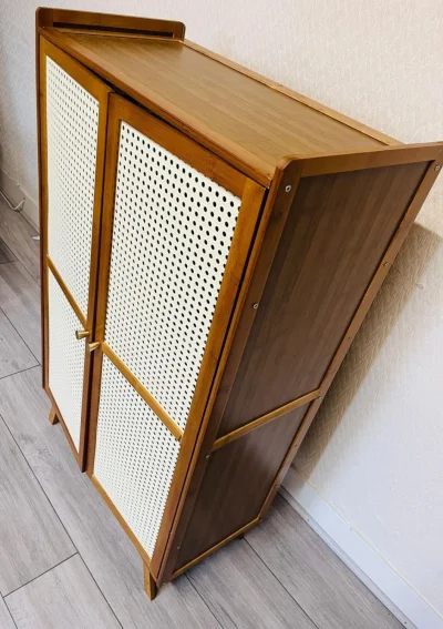 oak wood cupbard — image 2