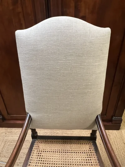 Edwardian cane seat carver chair — image 4