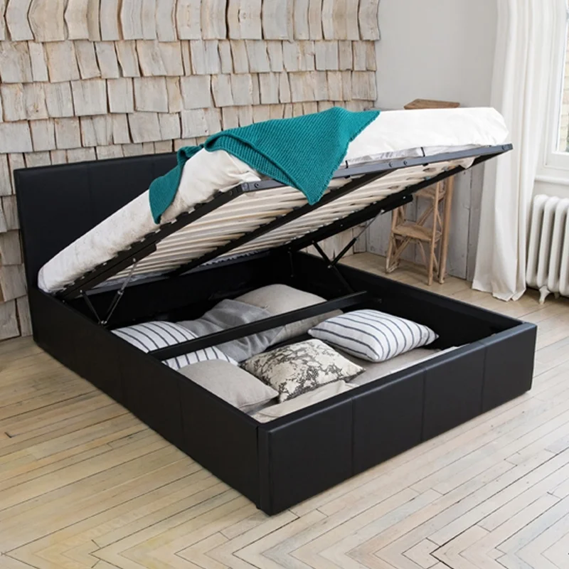 Stylish Modern Bed with Storage Compartment