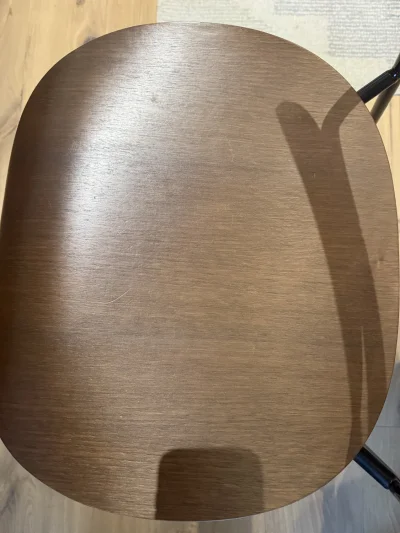 Set of 4 &Tradition AV1 Chairs in Walnut — image 4