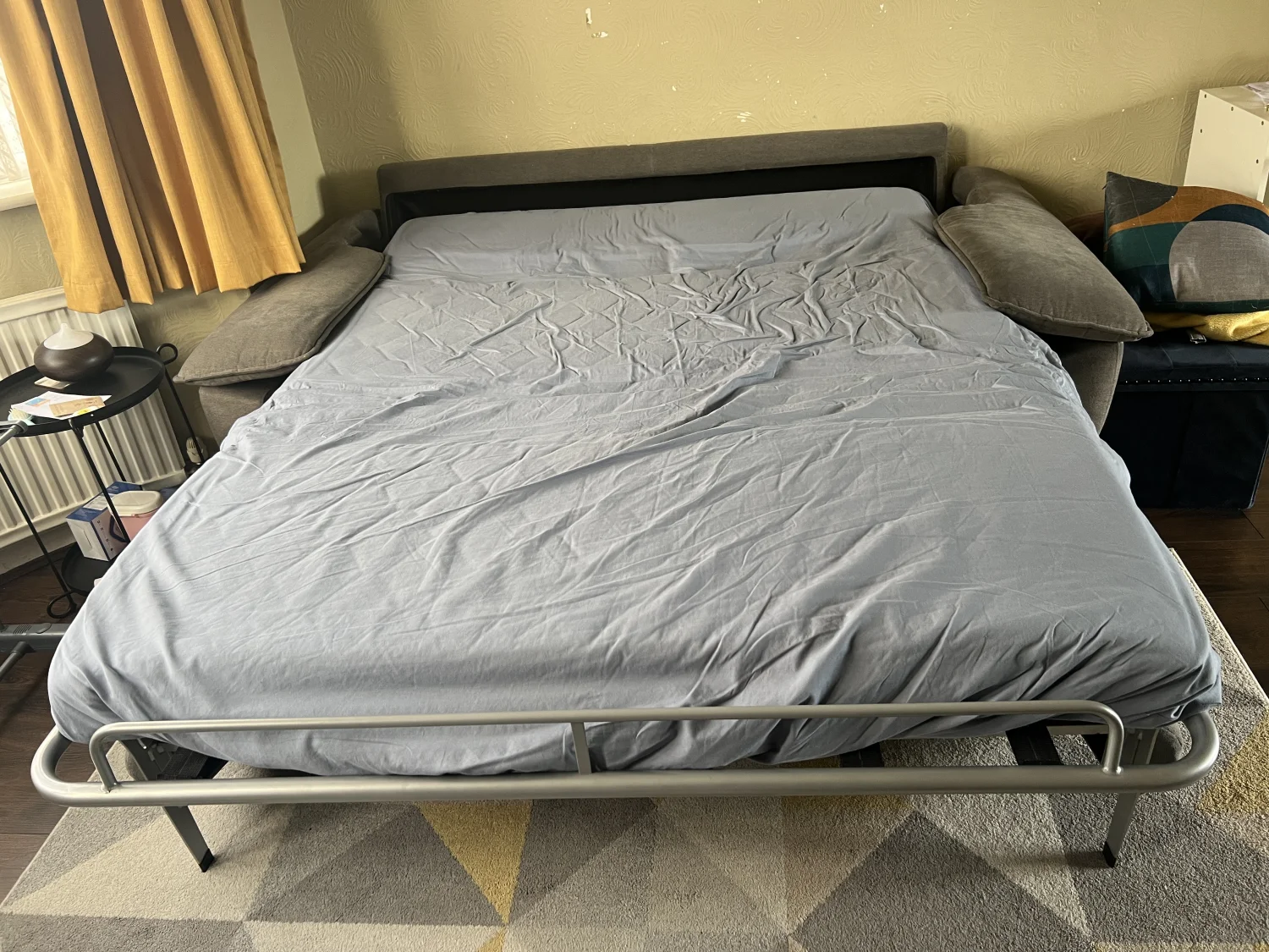 Sofa bed originally bought for £1200 and very comfortable to sleep on