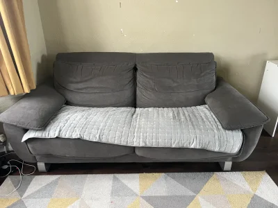 Sofa bed originally bought for £1200 and very comfortable to sleep on — image 2