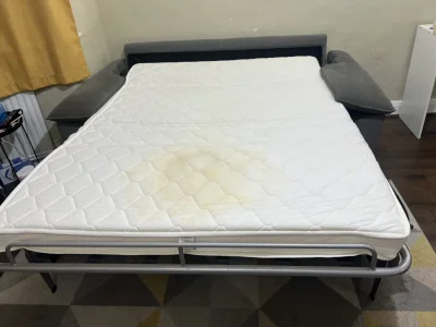 Sofa bed originally bought for £1200 and very comfortable to sleep on — image 6