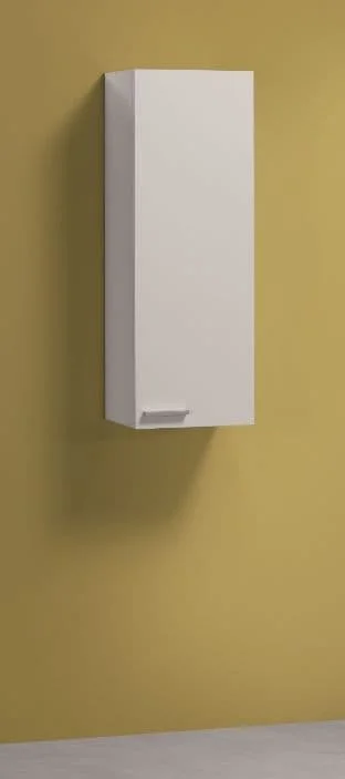 Serenade Bathroom Wall Cupboard Compact White Gloss Storage Solution - Box Opened