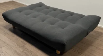Sofa Bed – Charcoal Grey – Like New — image 4