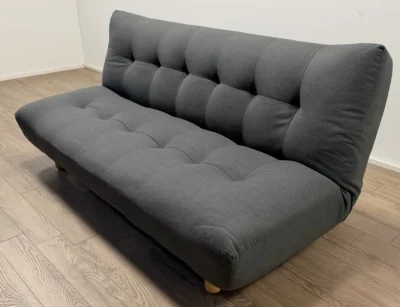 Sofa Bed – Charcoal Grey – Like New — image 3