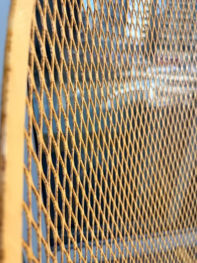 Set of 2 EMU Round style designer outdoor /indoor mesh rocking lounge chairs — image 2