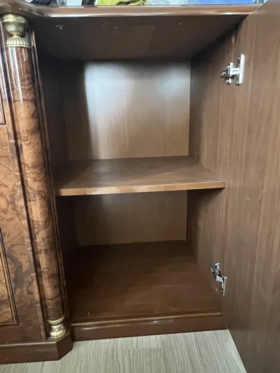 Sideboard Storage Cabinet with Drawers, Doors, and Shelves — image 9