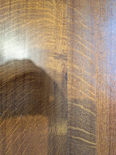 Stunning Vintage Solid Wood Coffee Table with Elegant Turned Legs — image 5