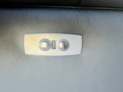 Two 2 Seater Electric Recliner Leather Sofa — image 8