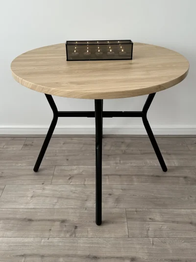 Round Dining Table with 4 Chair Set — image 5