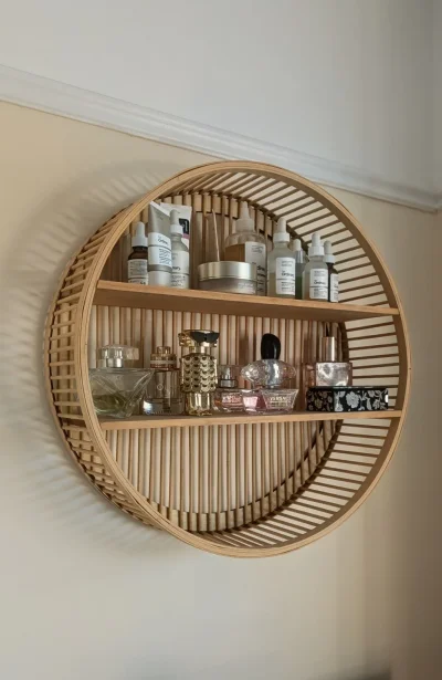 Boho Rattan Decor Set ✨ IKEA SINNERLIG Lamps + Shelf + Lantern — image 2