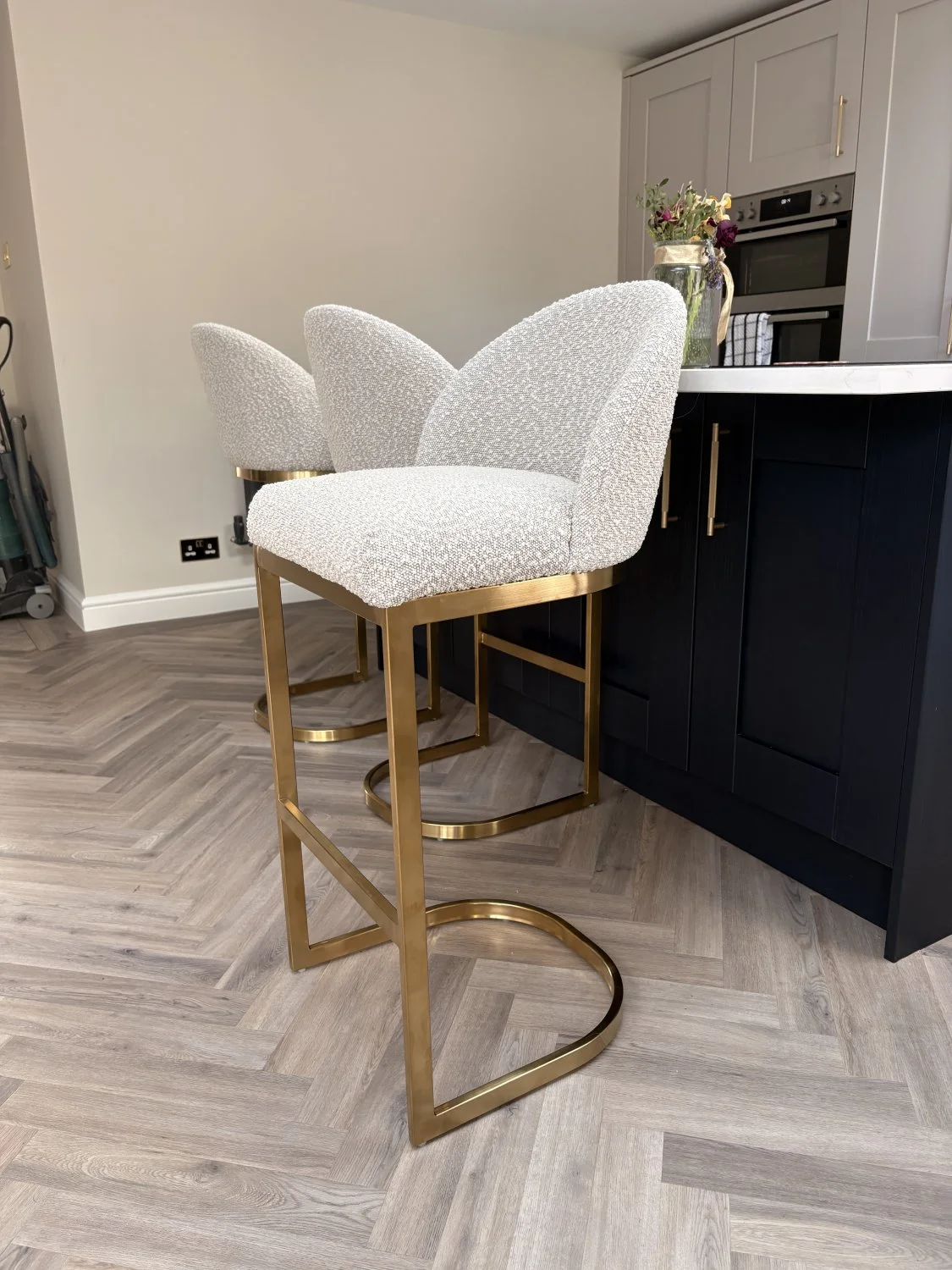Three Matteo bar stools by Cult furnishing