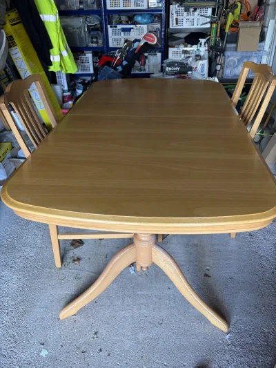 Stag Beech Extending Beech Dining Table — image 2