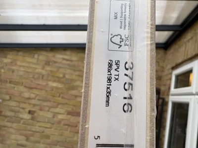 White Primed 5-Panel Shaker-Style Internal Door – Brand New & Unused — image 6