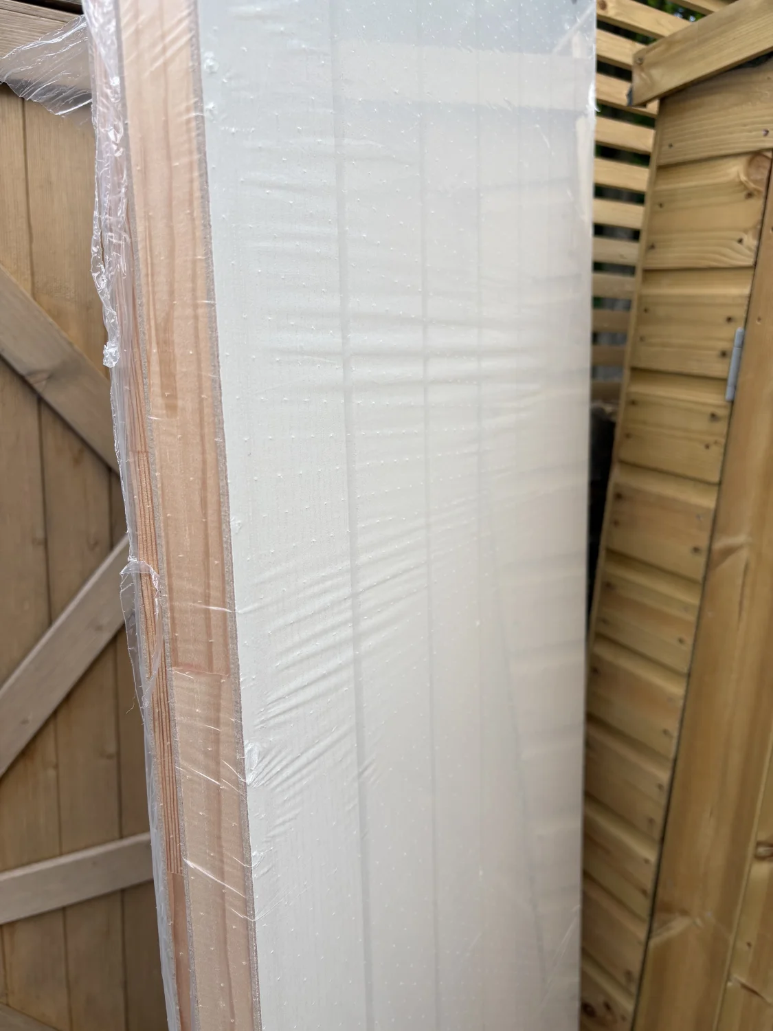 White Primed 5-Panel Shaker-Style Internal Door – Brand New & Unused