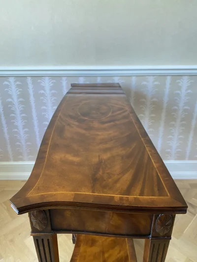Theodore Alexander Console Table – Sheraton Style Hall Table — image 6