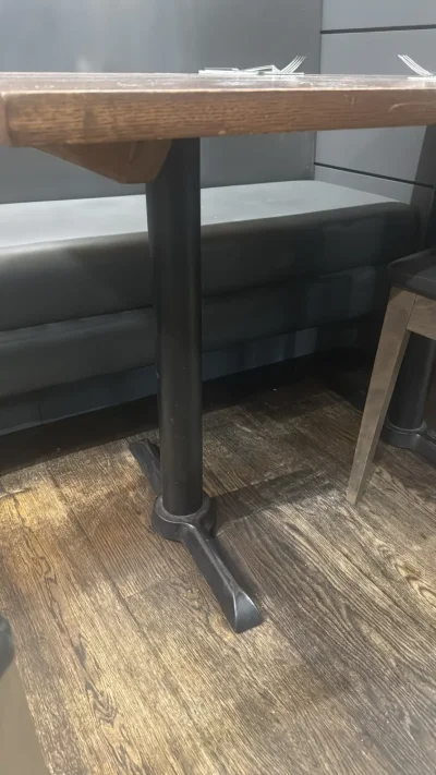 Dark Brown Used Restaurant Tables. — image 6