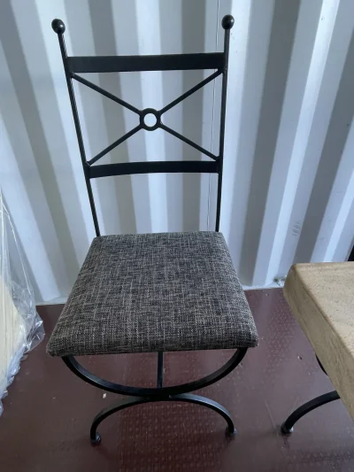 dining table and eight chairs — image 3