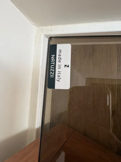 Natuzzi shelving unit - Walnut with 5 shelves — image 6