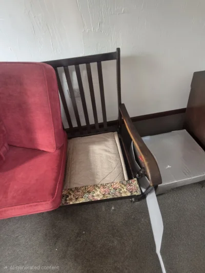 Cottage sofa,chair and rocking chair — image 4