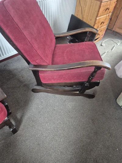 Cottage sofa,chair and rocking chair — image 2