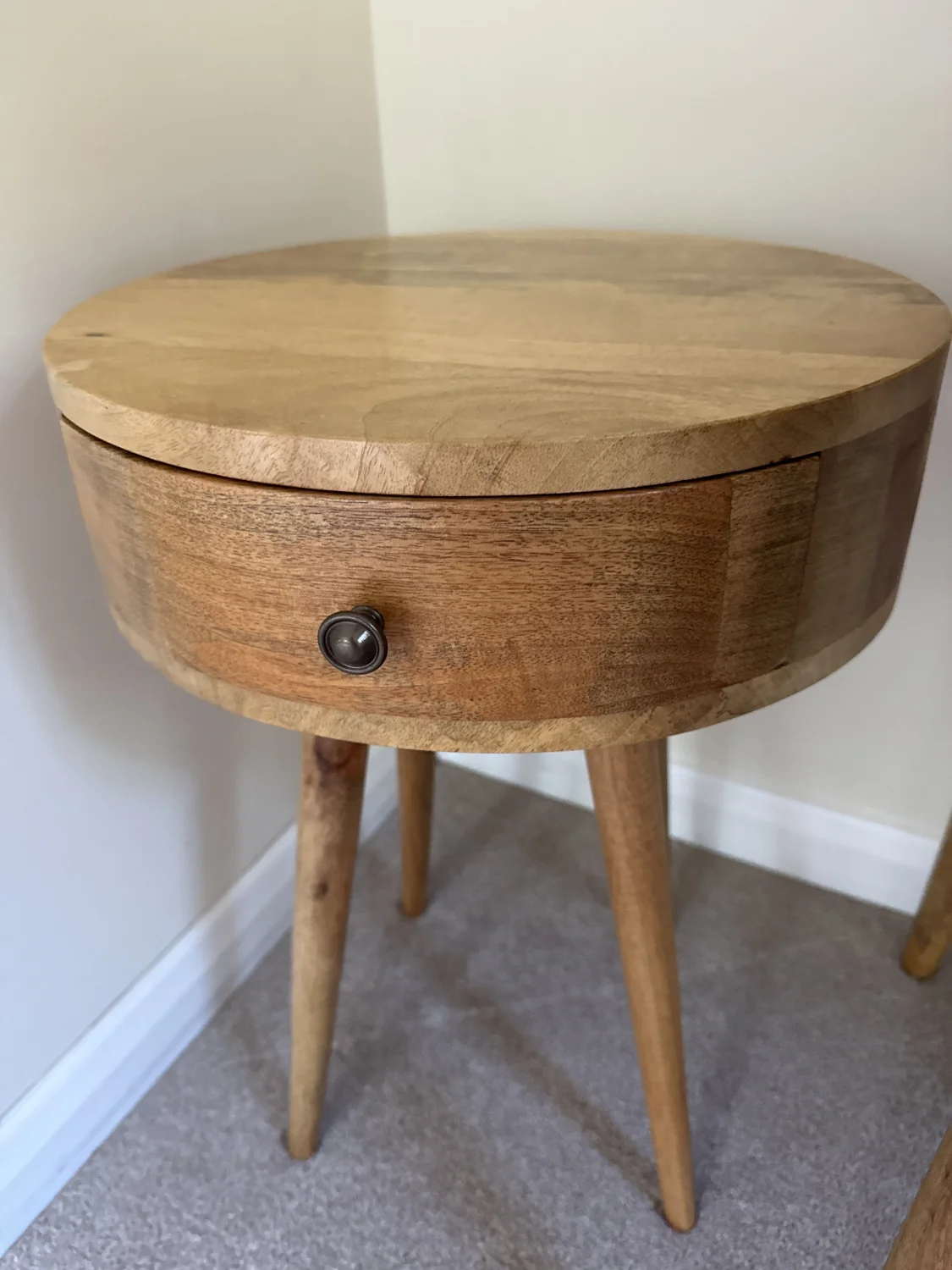 Mango wood /Side  table
