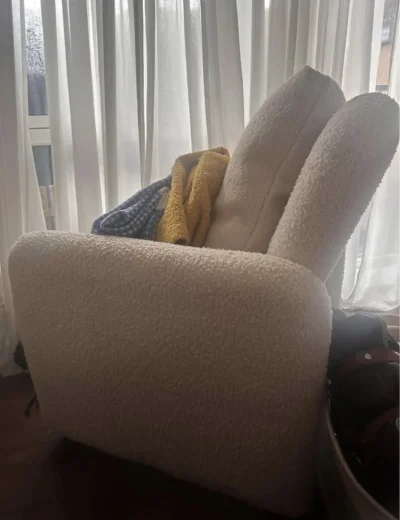 2 Boucle Armchairs — image 5
