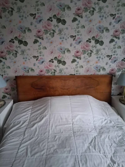 1950s Bedroom Furniture - 2 x Wardrobes, Bed, Dressing Table — image 3
