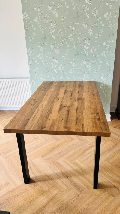 Next Rectangular Retracable and extendable dining table — image 3