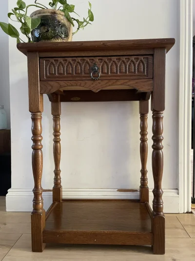 Small vintage table with Drawer on Furnish Well