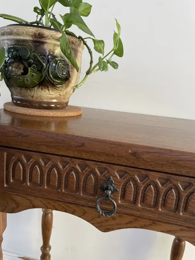 Small vintage table with Drawer — image 2