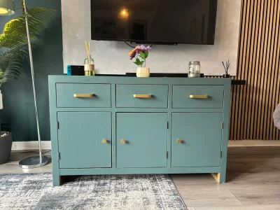 Refurbished Solid walnut oak cabinet on Furnish Well