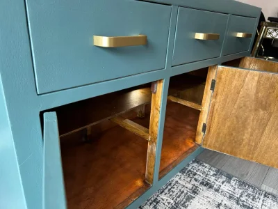 Refurbished Solid walnut oak cabinet — image 5