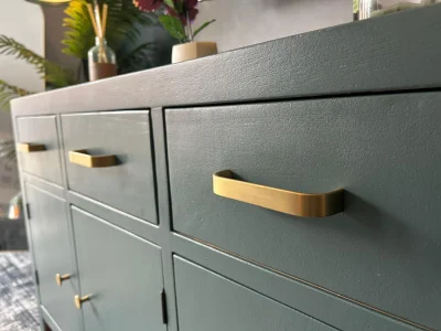 Refurbished Solid walnut oak cabinet — image 2
